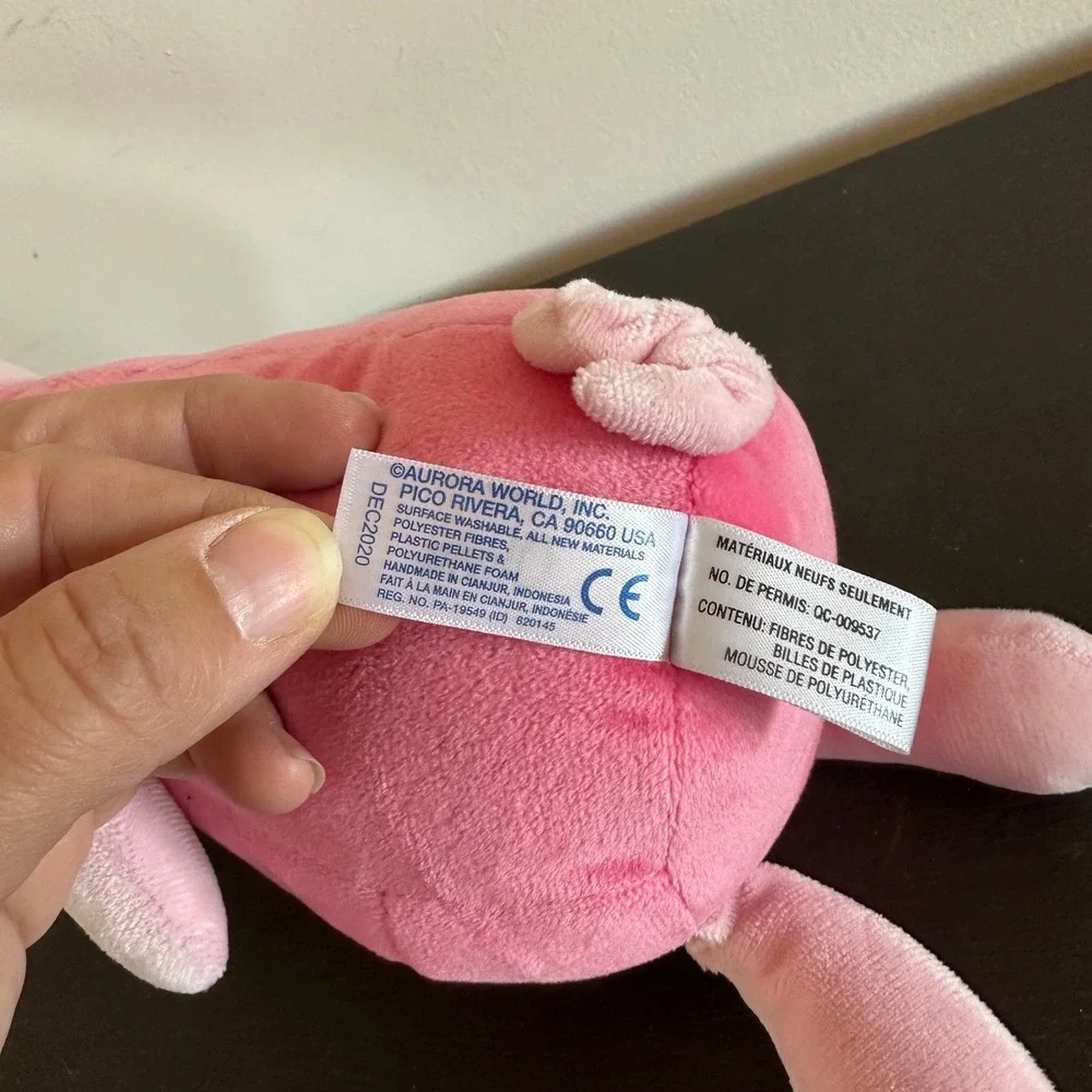New Olivia Plush Pig Stuffed Animal Toy Aurora 12